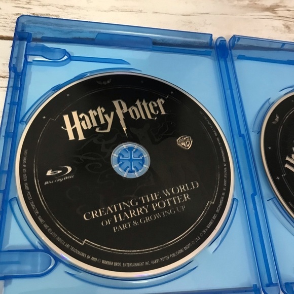 Harry Potter Blu Ray Disc Movies Deathly Hallows Part 1 & 2 Year 7 new - Picture 12 of 13
